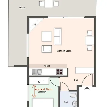 Haus Utlande Austernperle Apartament Sankt Peter-Ording
